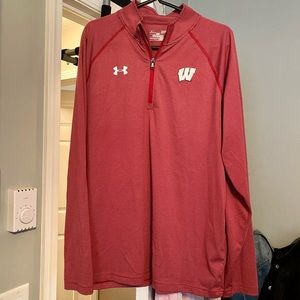 Wisconsin Badgers Under Armour Quarter Zip